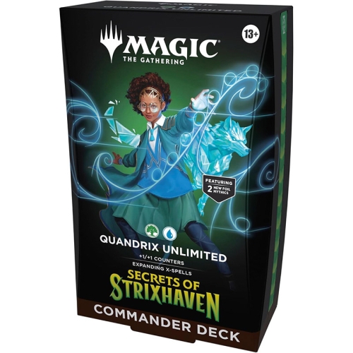 PRE-ORDER: Magic the Gathering: Secrets of Strixhaven Commander Deck - Quandrix Unlimited