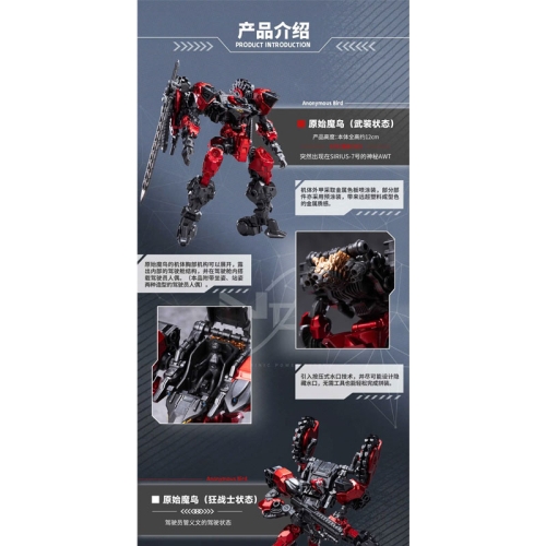 BIRD/BINARY Shade 1/60 Plastic Model Kit - Anonymous Bird