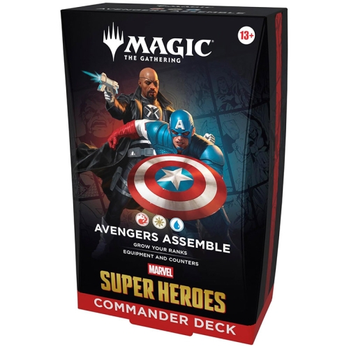 PRE-ORDER: Magic the Gathering: Marvel Super Heroes Commander Deck - Avengers Assemble