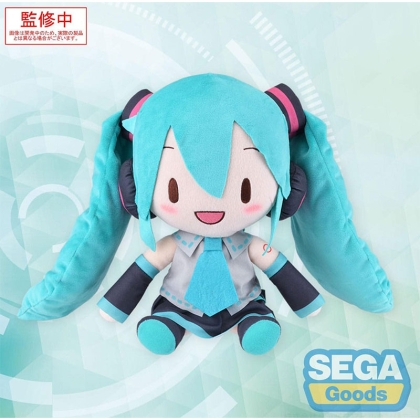 Character Vocal Series 01: Hatsune Miku Fuwa Petit Jucărie de Pluș Figure Hatsune Miku L 27 cm