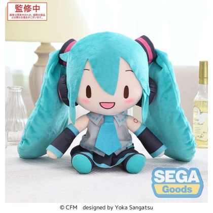 Character Vocal Series 01: Hatsune Miku Fuwa Petit Jucărie de Pluș Figure Hatsune Miku L 27 cm
