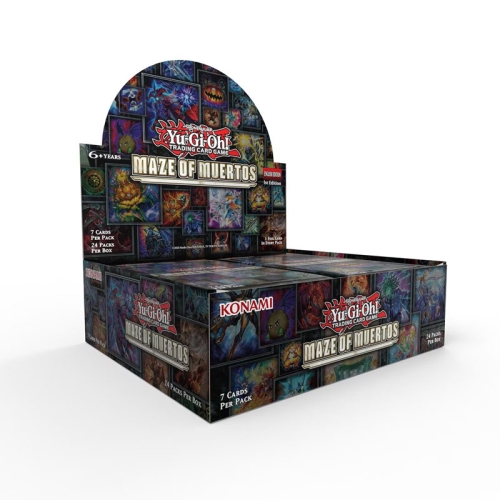 PRE-ORDER: Yu-Gi-Oh! TCG Maze Of Muertos - Booster Display (24 Packs)