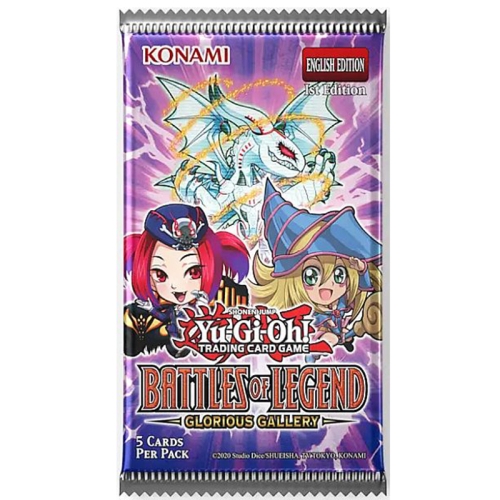 PRE-ORDER: Yu-Gi-Oh! TCG Battle of Legend: Glorious Gallery - Booster Pack
