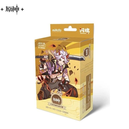 PRE-ORDER: Genshin Impact: Trading Card Game Pre-Build Starter Deck 03 - Arataki Itto Series 3 (Chinese)