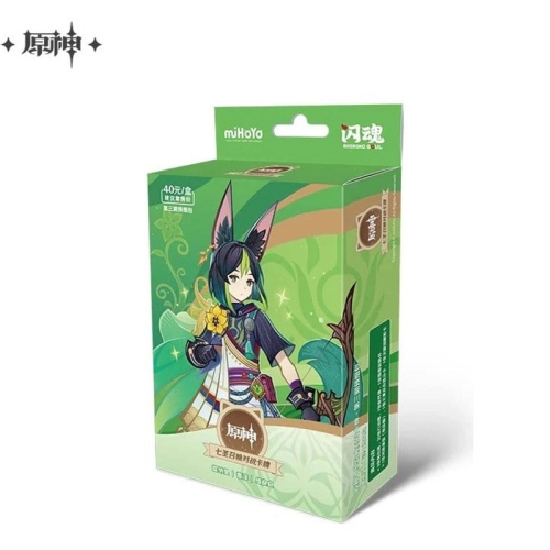 PRE-ORDER: Genshin Impact: Trading Card Game Pre-Build Starter Deck 06 - Tighnari Series 3 (Chinese)