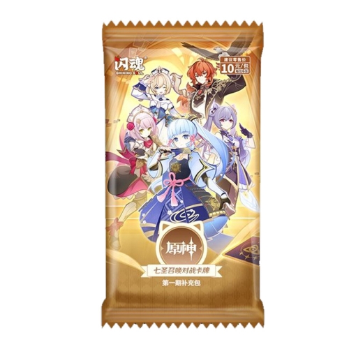 PRE-ORDER: Genshin Impact: Trading Card Game Booster Pack Series 1 - Chinese Version
