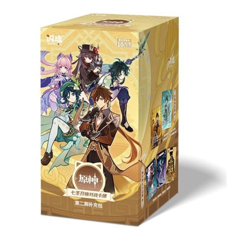 PRE-ORDER: Genshin Impact: Trading Card Game Display Box Series 2 - Chinese Version