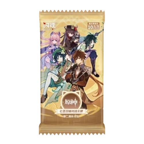 PRE-ORDER: Genshin Impact: Trading Card Game Booster Pack Series 2 - Chinese Version