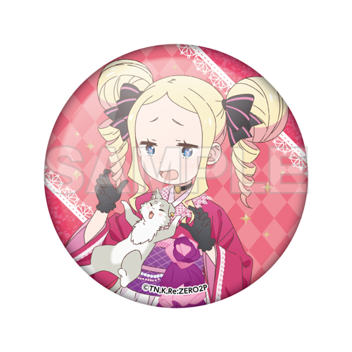 Re:Zero kara Hajimeru Isekai Seikatsu Glitter Can Badge - Re:Zero kara Hajimeru Ramen Seikatsu 