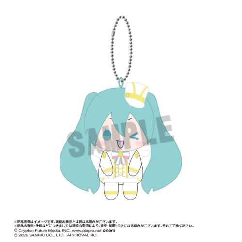 Breloc Hatsune Miku x Cinnamoroll Mascotă de pluș - Clubul Osuwari