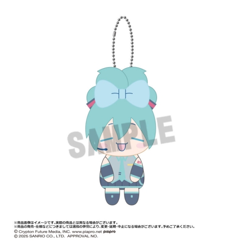 Breloc Hatsune Miku x Cinnamoroll Mascotă de pluș - Clubul Osuwari