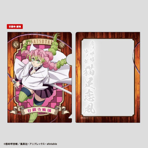 Demon Slayer: Kimetsu no Yaiba Mini Clear File Gum