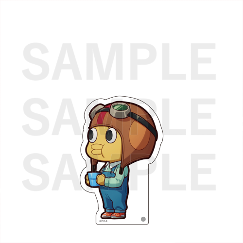 Dandadan × Nikujiru Gyoza no Dandadan Trading Mini Character Acrylic Stand Charm