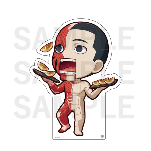 Dandadan × Nikujiru Gyoza no Dandadan Trading Mini Character Acrylic Stand Charm