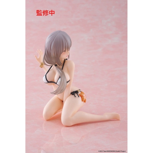 PRE-ORDER: Uzaki-chan Wants to Hang Out! PVC Statue - Desktop Cute Figure Tsuki Uzaki (Swimwear Ver.) 13 cm