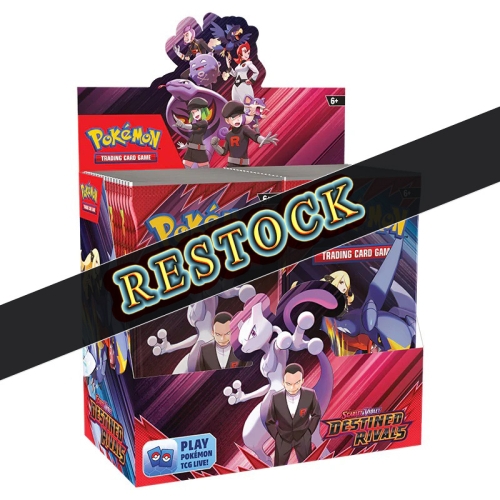 PRE-ORDER RESTOCK:  Pokemon TCG Scarlet & Violet 10 Destined Rivals Booster Display - 36 Boosters