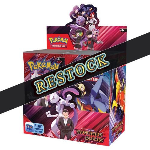 PRE-ORDER RESTOCK:  Pokemon TCG Scarlet & Violet 10 Destined Rivals Booster Display - 36 Boosters