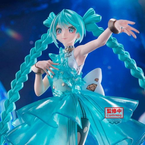 Banpresto Clearluxe: Hatsune Miku - Emerald Gem Statue 28cm