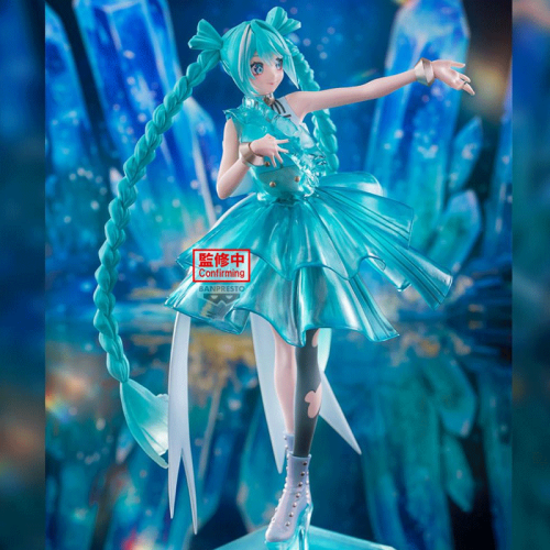 Banpresto Clearluxe: Hatsune Miku - Emerald Gem Statue 28cm