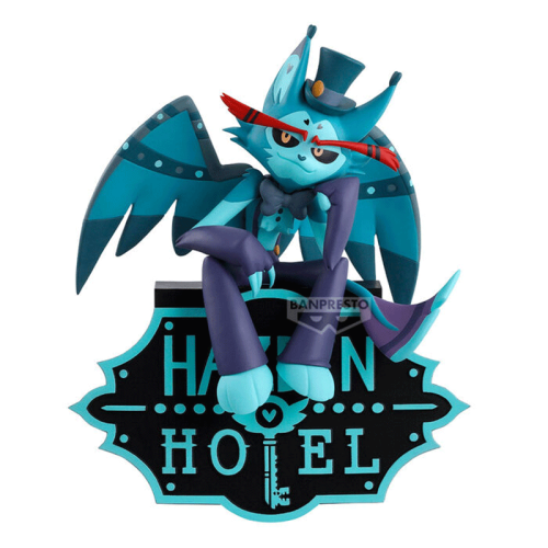 Hazbin Hotel Monitor Top PVC Statue - Husk (ver.B) 15cm