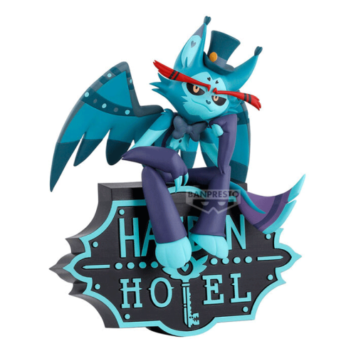 Hazbin Hotel Monitor Top PVC Statue - Husk (ver.B) 15cm