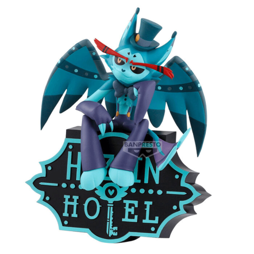 Hazbin Hotel Monitor Top PVC Statue - Husk (ver.B) 15cm