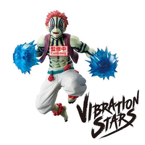 Figurină Demon Slayer Kimetsu no Yaiba Akaza Vibration Stars 16 cm