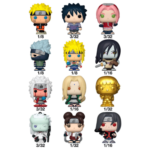 Assorted Bitty POP Mystery Figure Naruto Shippuden