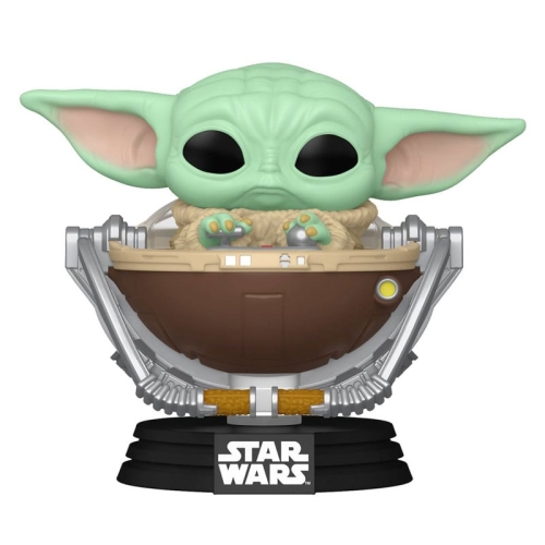 Star Wars: Mandalorianul și Grogu POP! Figurină vinil Grogu în cărucior Bobblehead #823