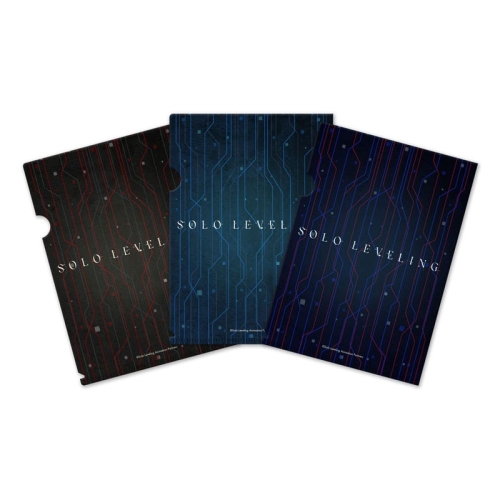 Set de 3 pile de nivelare Solo Clearfile - Sung Jinwoo