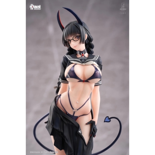 Original Character Illustration by Ban Figure - Succubus Class President Reina