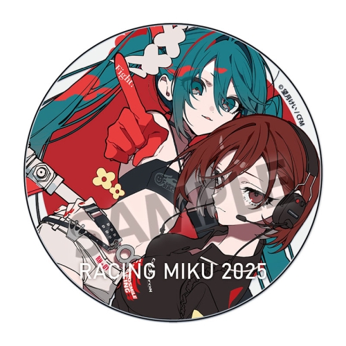 Coaster acrilic Racing Miku 2025 - Rd.6 SUGO