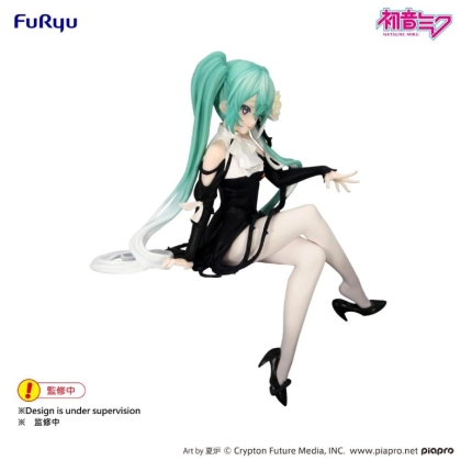  Vocaloid Noodle Stopper Figura - Hatsune Miku, Flower Fairy White Rose