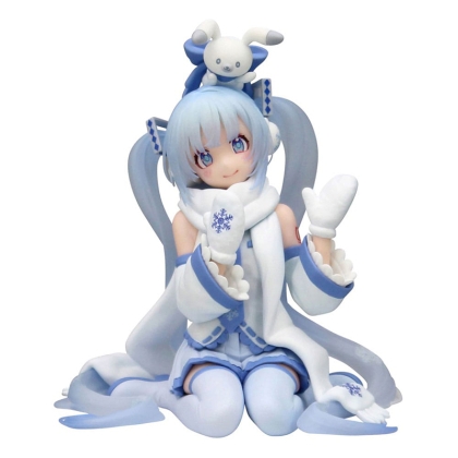 Hatsune Miku Noodle Stopper Figure - SNOW MIKU Sky Town 10th ver. 10 cm