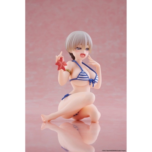 PRE-ORDER: Uzaki-chan Wants to Hang Out! Desktop Cute PVC Figure - Hana Uzaki (Swim wear Ver.) 13 cm