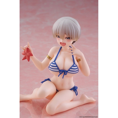 PRE-ORDER: Uzaki-chan Wants to Hang Out! Desktop Cute PVC Figure - Hana Uzaki (Swim wear Ver.) 13 cm