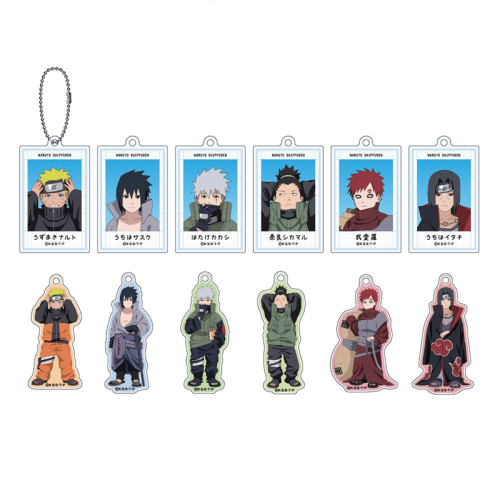 NARUTO -Shippuden Acrylic Keychain - Chiisaku Nacchatta Ver. 