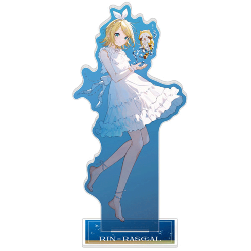Hatsune Miku x "Rascal the Raccoon" 2025 Acrylic Figure - Kagamine Rin