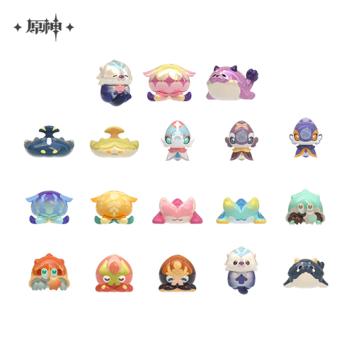 Genshin Impact PVC Figures Fontemer Series Blind Box