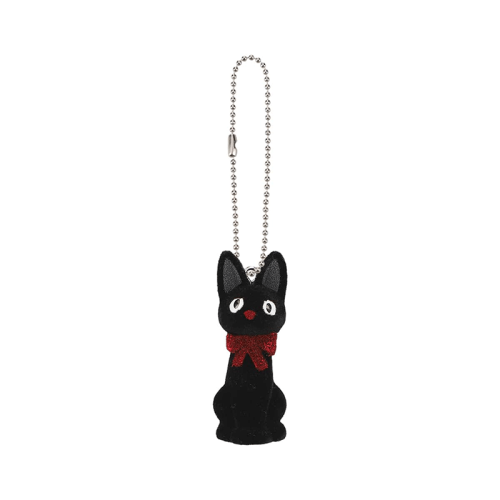 Studio Ghibli "Kiki's Delivery Service" Flocking Key Chain - Jiji
