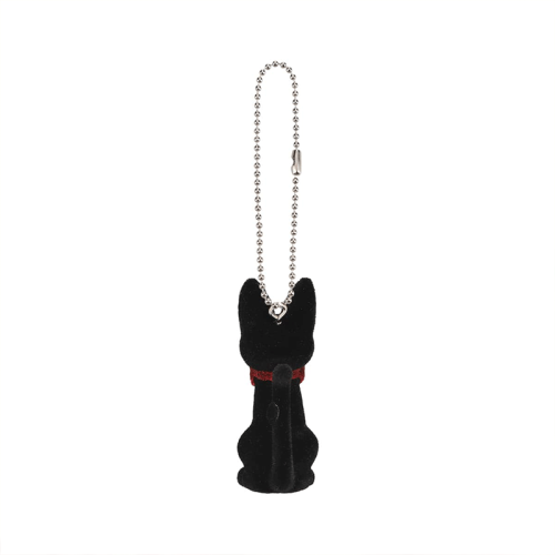 Studio Ghibli "Kiki's Delivery Service" Flocking Key Chain - Jiji