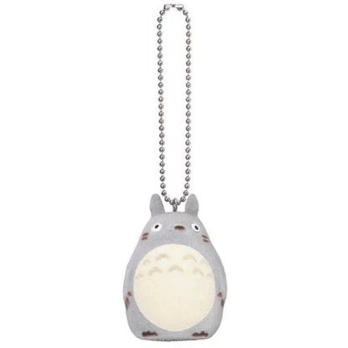 Studio Ghibli "My Neighbor Totoro" Flocking Key Chain - Big Totoro