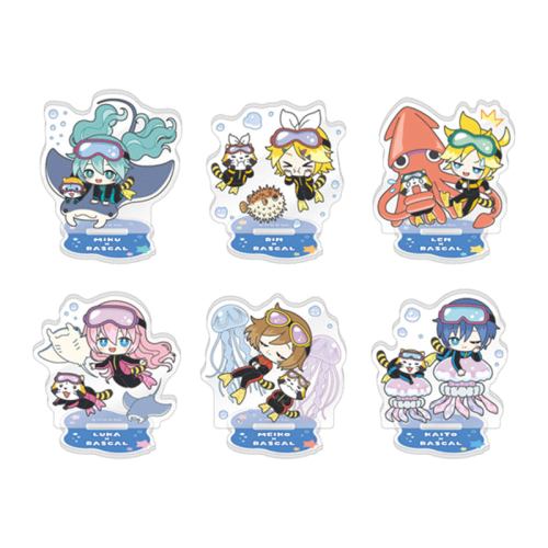 Hatsune Miku x "Rascal the Raccoon" 2025 Aurora Acrylic Stand - Assortment