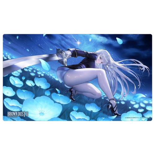 Brown Dust 2 Playmat/Mousepad - Blade / Young Lady