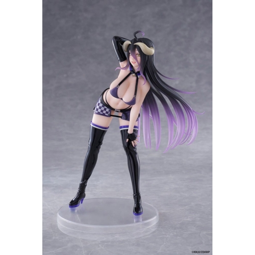 Overlord Coreful PVC Statue - Albedo Grid Girl Ver. 18 cm