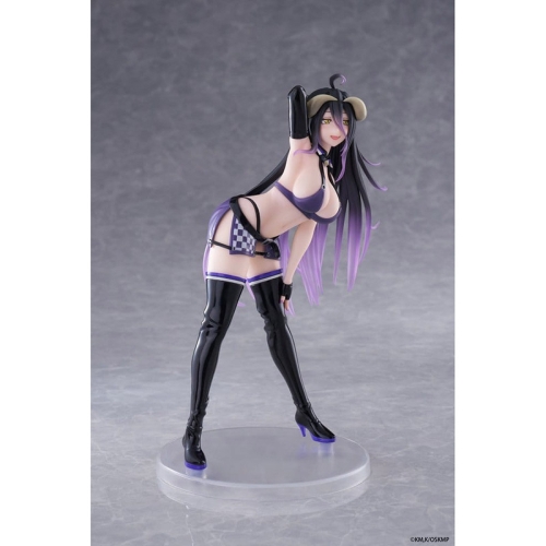 Overlord Coreful PVC Statue - Albedo Grid Girl Ver. 18 cm