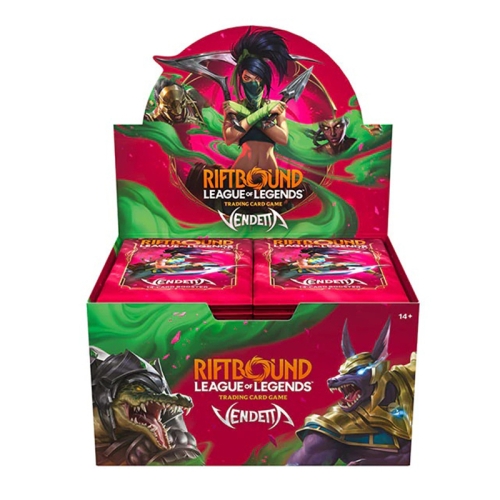 PRE-ORDER: Riftbound: League of Legends TCG Vendetta Booster Display (24 packs)