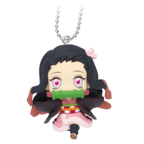 Brelocuri Demon Slayer: Kimetsu no Yaiba cu pandantive tip leagăn, 3 cm, capsulă misterioasă