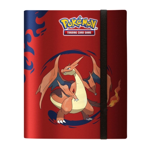 Cartelă PRO cu 9 buzunaruri UP Mega Charizard X și Mega Charizard Y pentru Pokémon