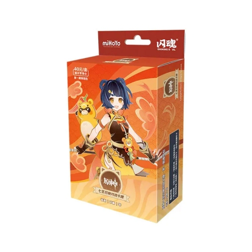 Genshin Impact: Joc de cărți de colecție Pre-Build Starter Deck 08 - Seria Xiangling 1 (Chineză)